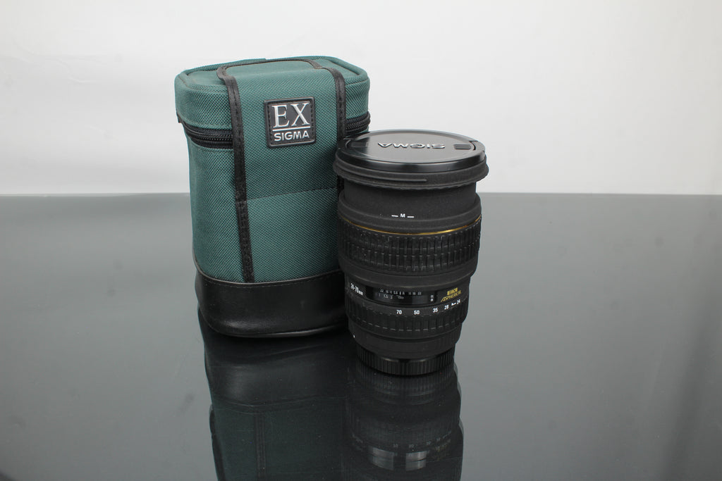Sigma zoom EX DG 24-70mm 1:2.8 montagem Canon EF