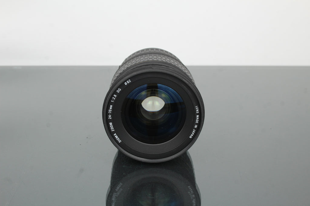 Sigma zoom EX DG 24-70mm 1:2.8 montagem Canon EF