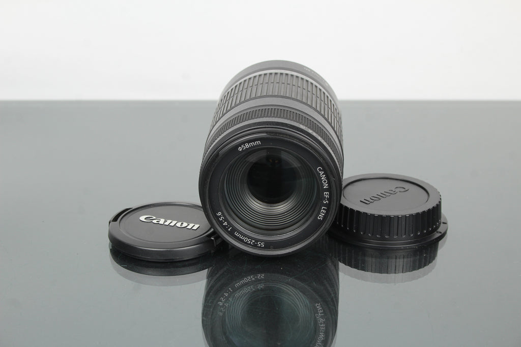 Lente Canon EF-S 55-250mm 1:4-5.6