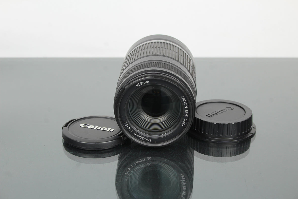 Lente Canon EF-S 55-250mm 1:4-5.6