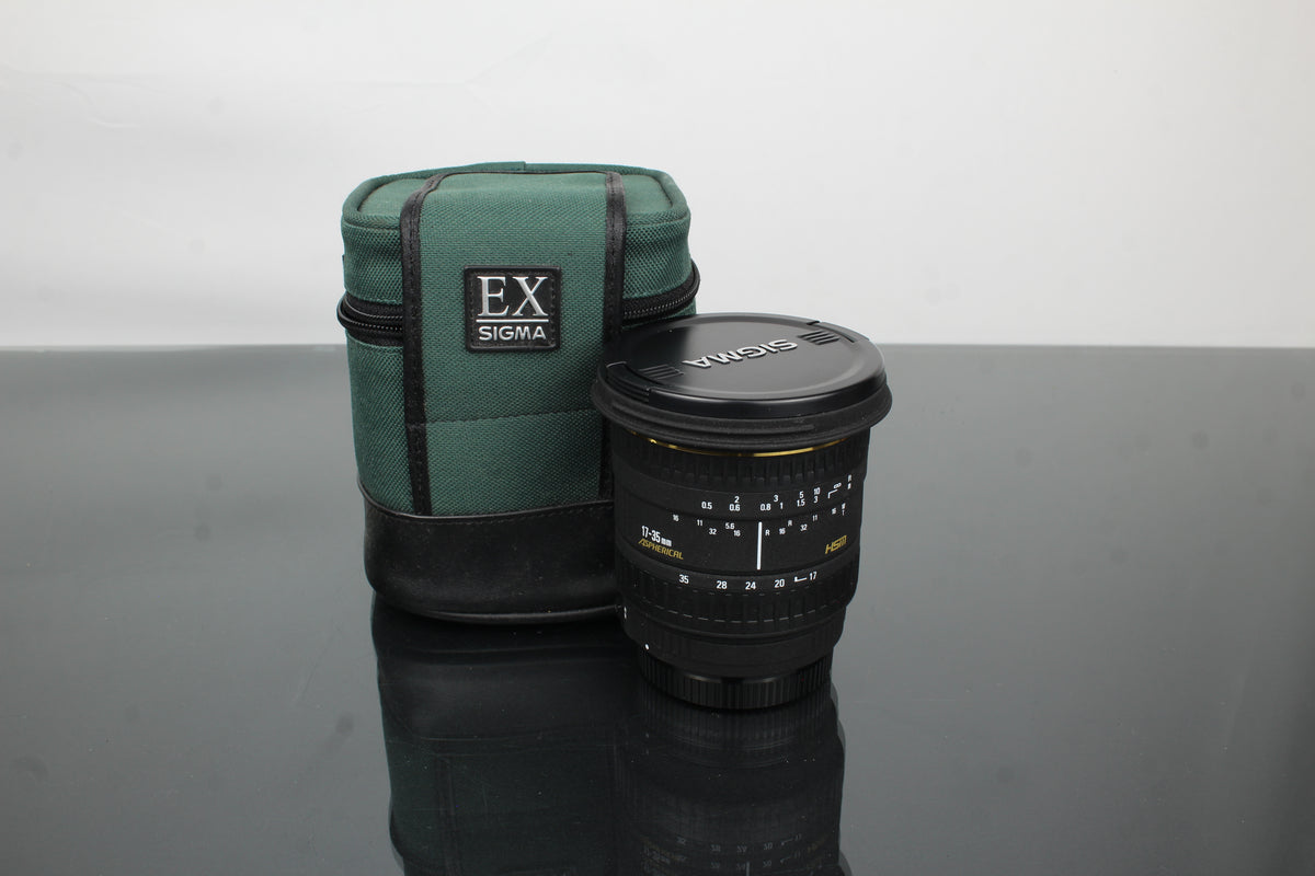 Sigma EX HSM 17-35mm 1:2.8-4 montagem Canon EF