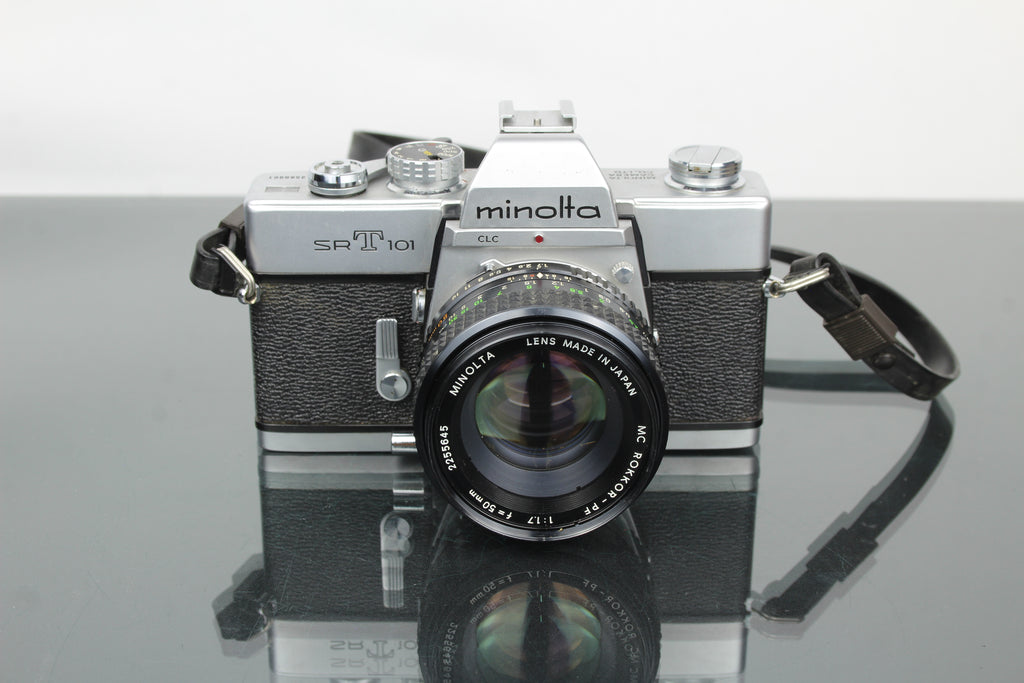 Minolta SR T101 + Minolta mc 1:1.7 50mm