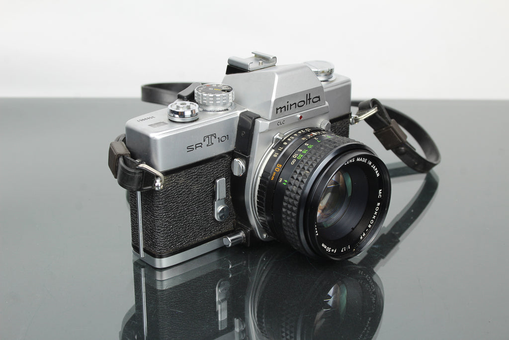 Minolta SR T101 + Minolta mc 1:1.7 50mm