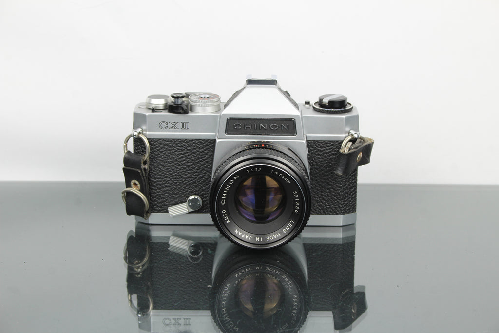 Chinon CX2 + Auto Chinon 55mm 1.7 lens