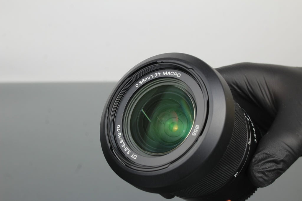 Sony DT 18-70mm F3.5-5.6 + Montagem A da Sony