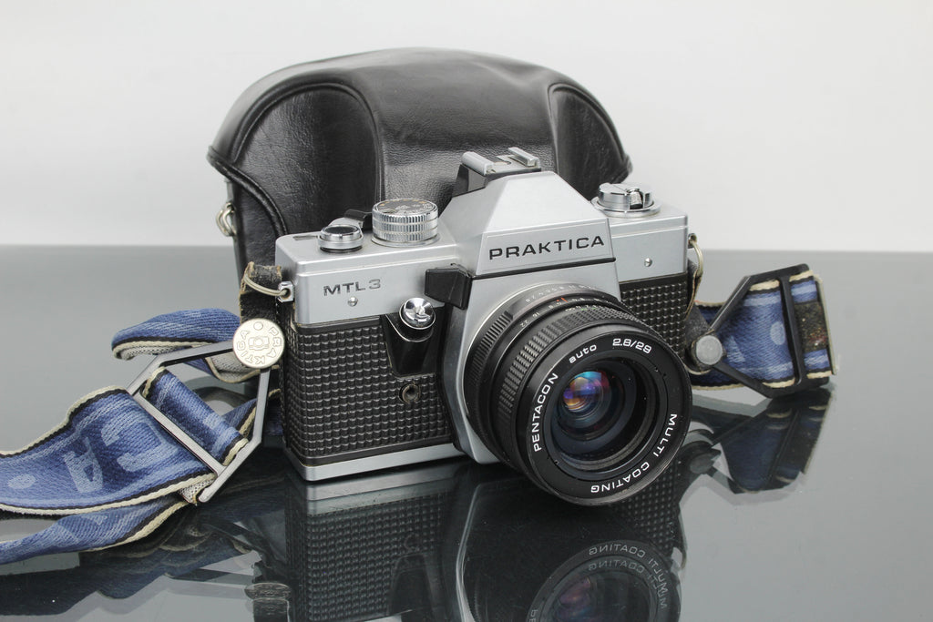 <tc>Praktica</tc> MTL 3 + Lente Pentacon auto 2.8/29 M42