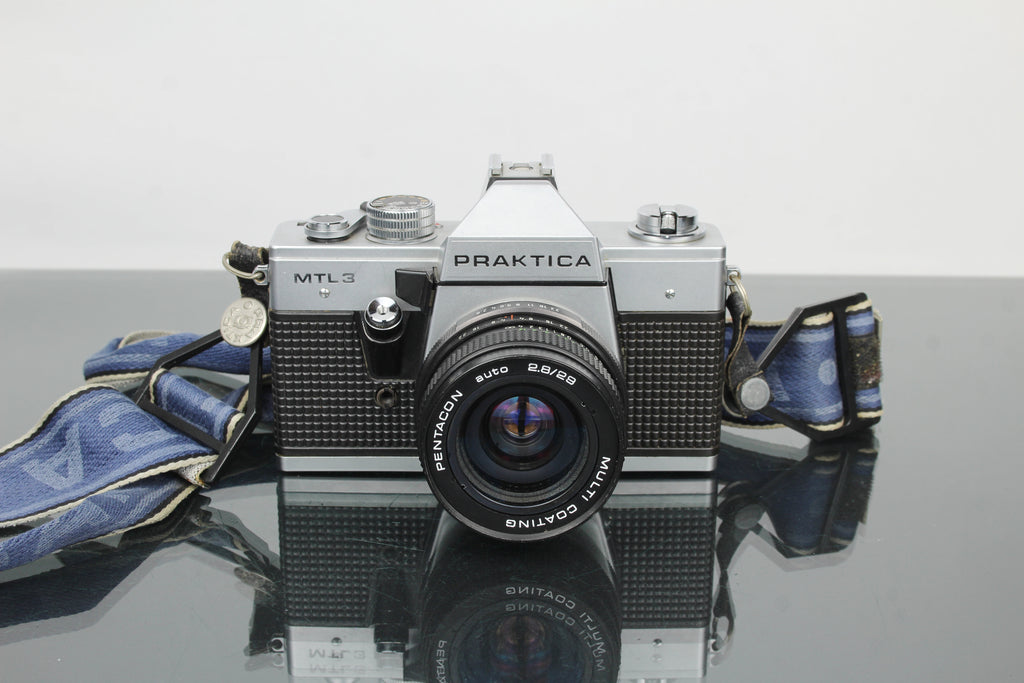 <tc>Praktica</tc> MTL 3 + Lente Pentacon auto 2.8/29 M42