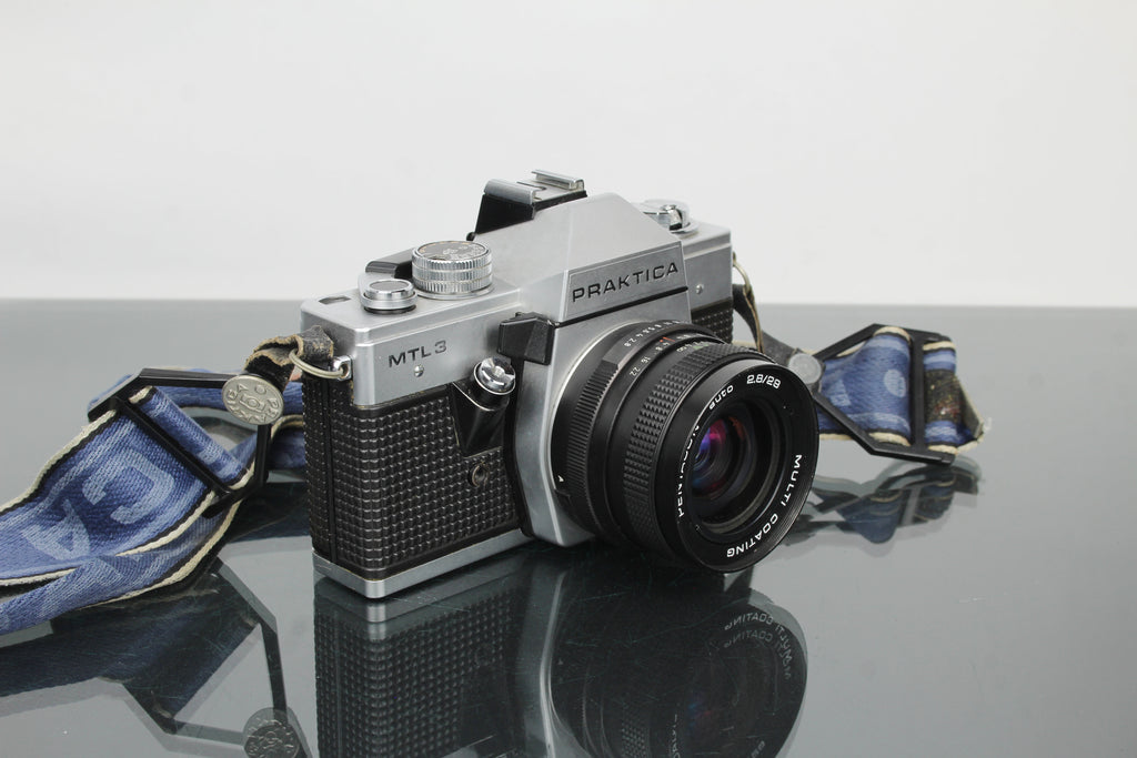 <tc>Praktica</tc> MTL 3 + Lente Pentacon auto 2.8/29 M42