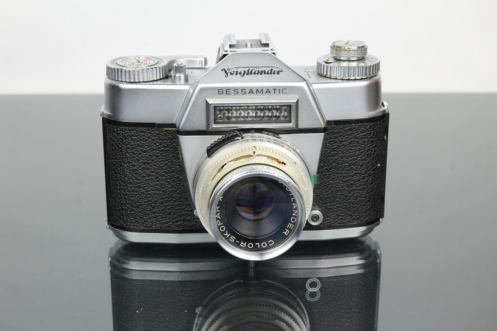 Voigtländer Bessamatic + lente Color-Skopar de 50mm f/2.8