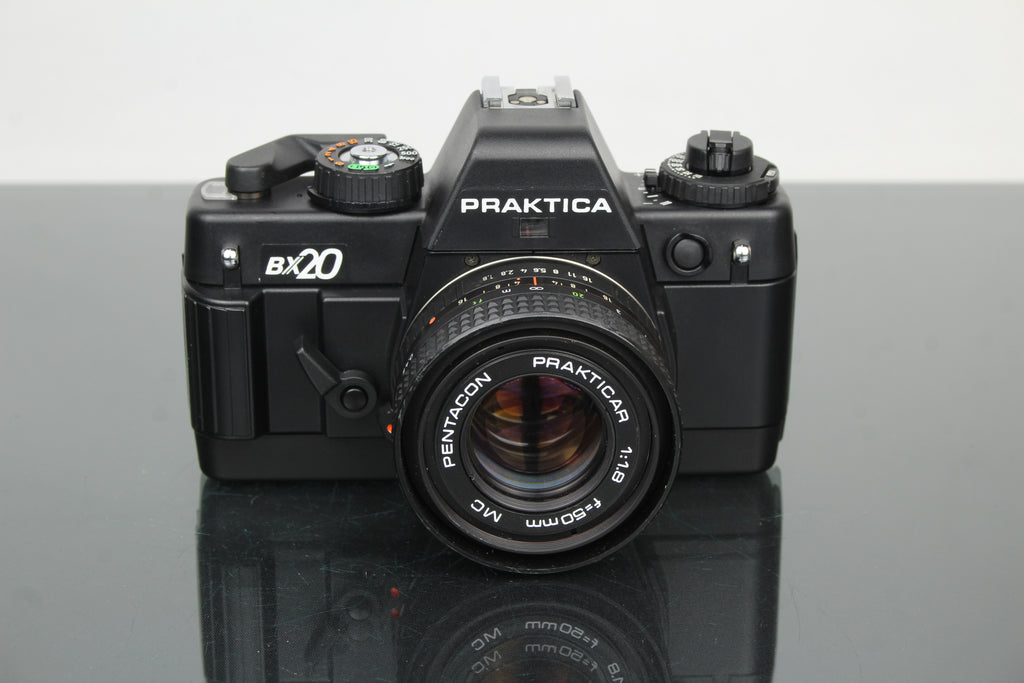 Practica BX20 + Pentacon <tc>Praktica</tc> lente de 50mm 1.8