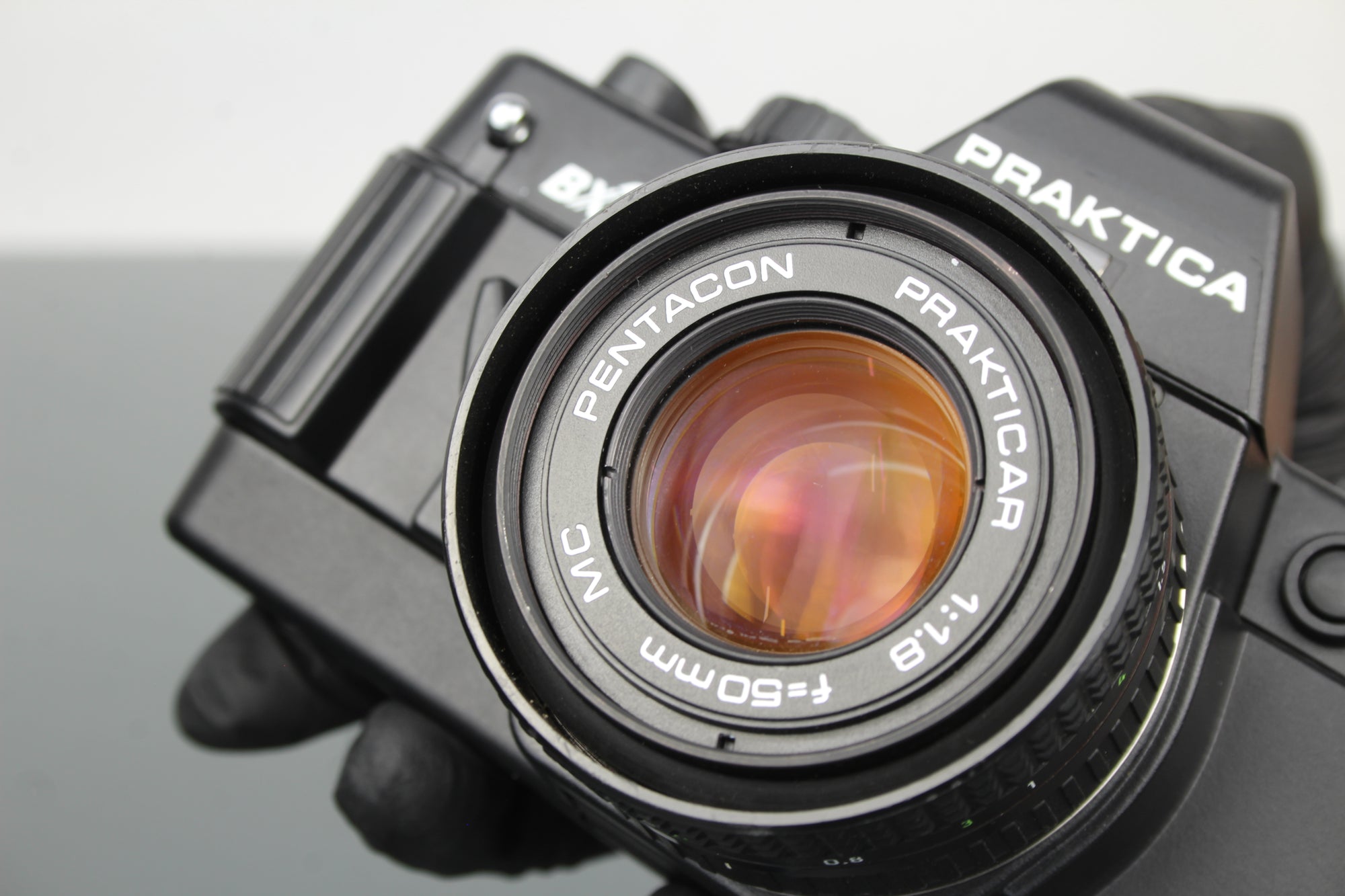 Practica BX20 + Pentacon <tc>Praktica</tc> lente de 50mm 1.8