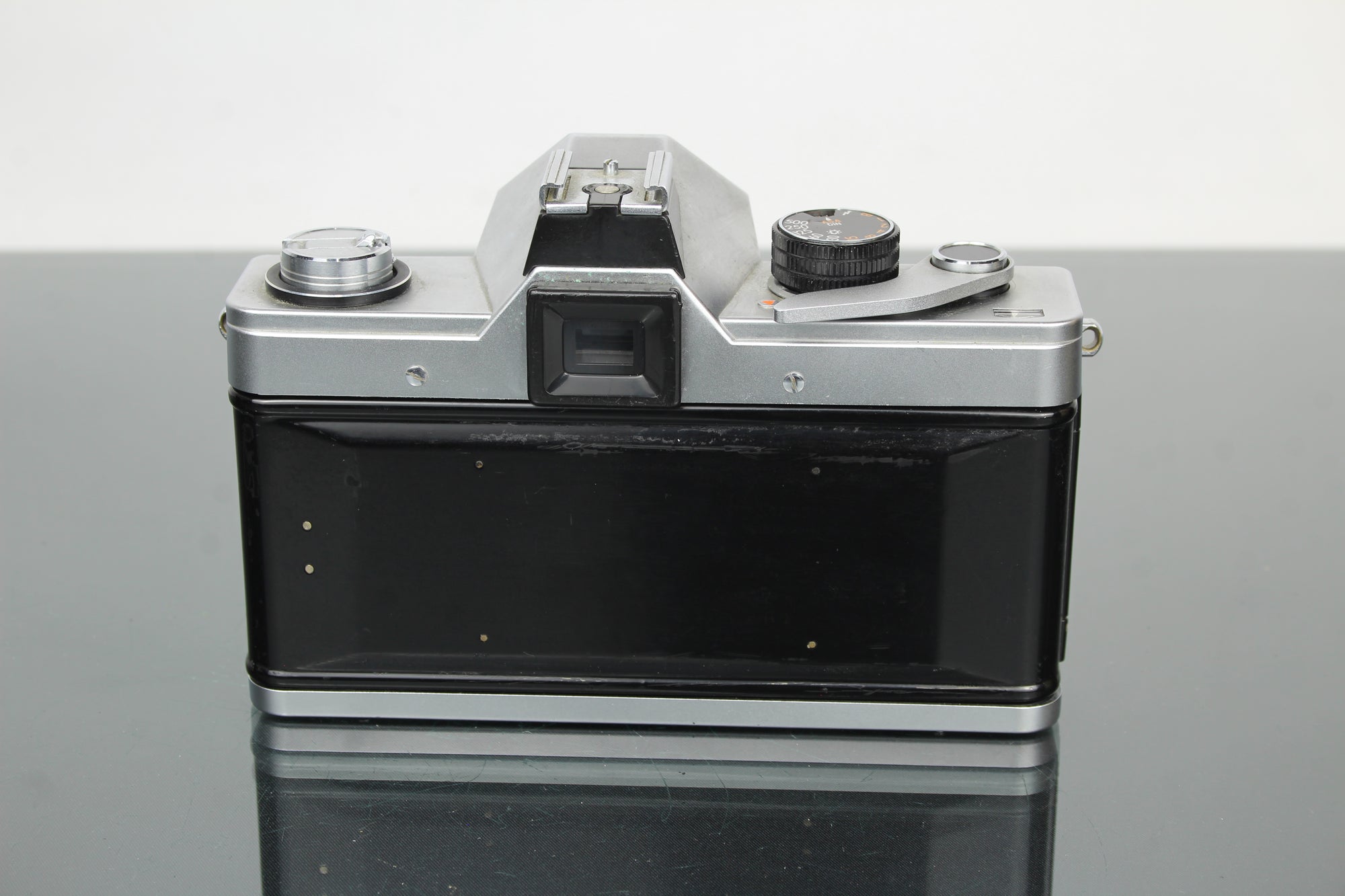<tc>Praktica</tc> super TL2 + lente Pentacon elétrica 50mm 1.8 M42