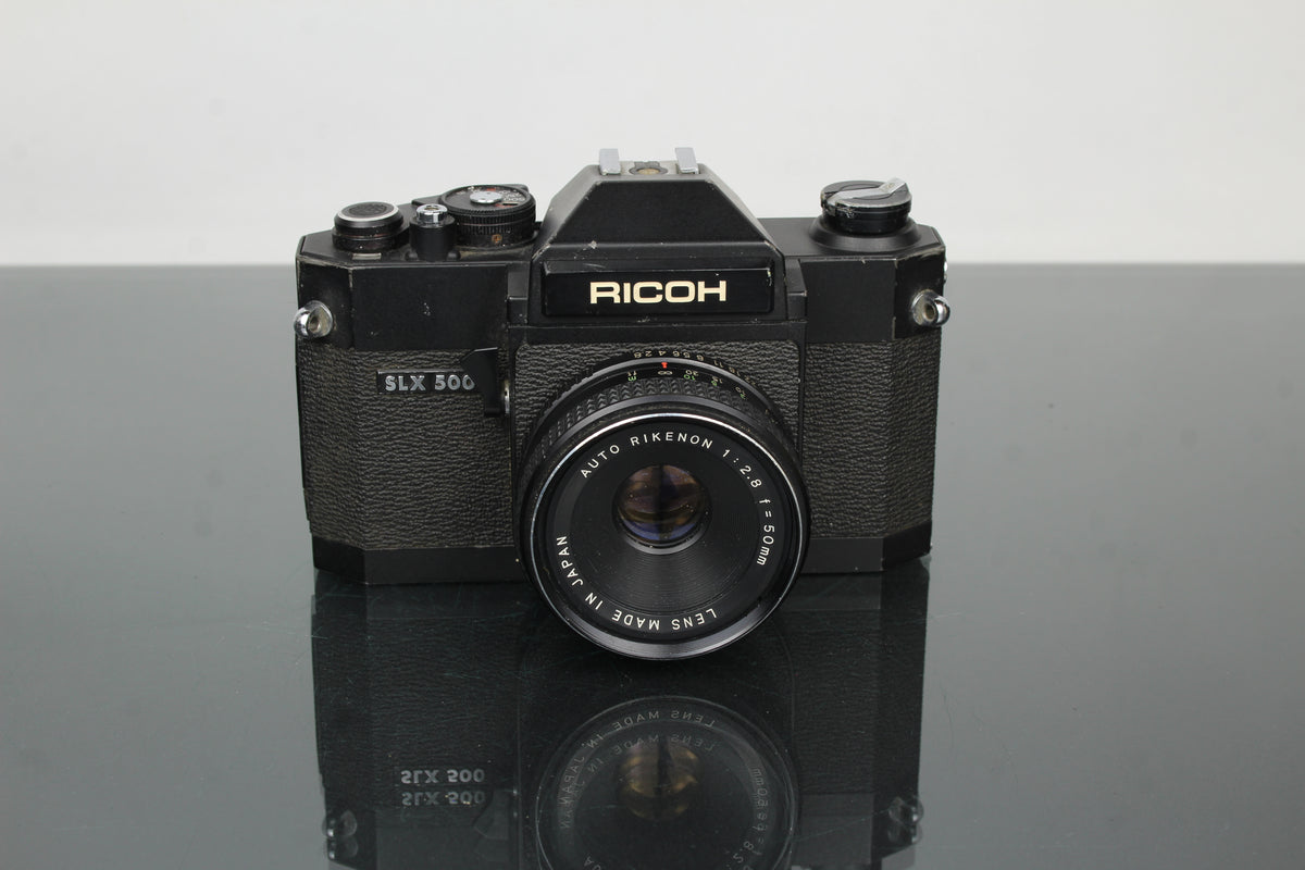 Ricoh SLX 500 + lente Auto Rikenon 50mm 2.8