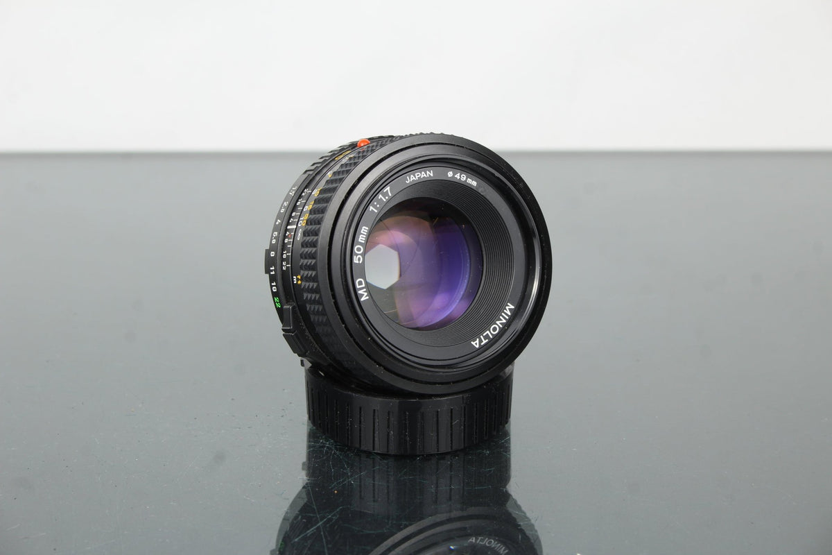 Minolta MD 50mm 1:1.7 MD mount - Dutch|Thrift