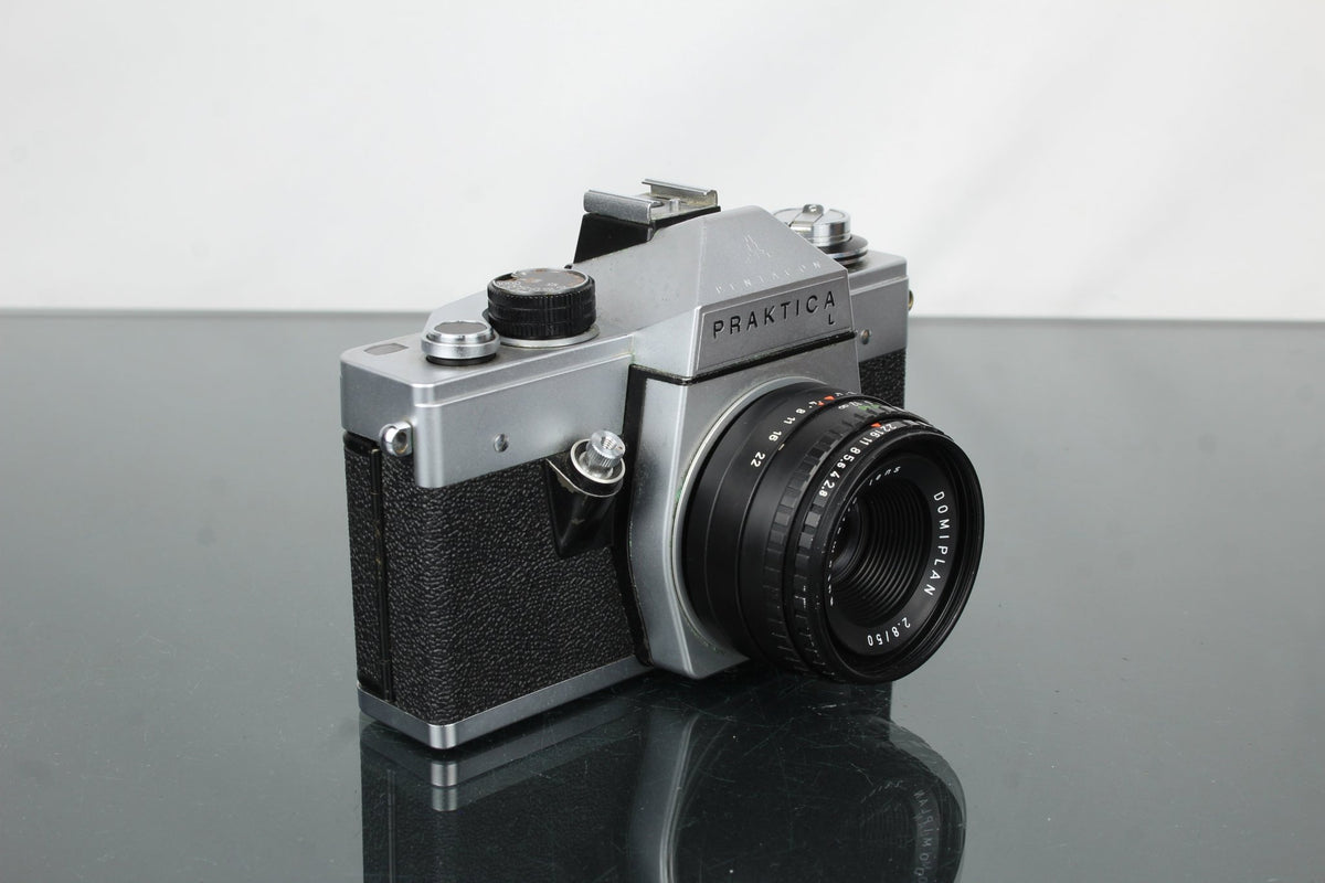 Praktica L + Domiplan 2.8/50 - Dutch|Thrift